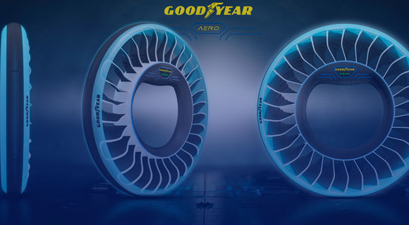 Goodyear AERO is concept of tires for autonomous and flying cars