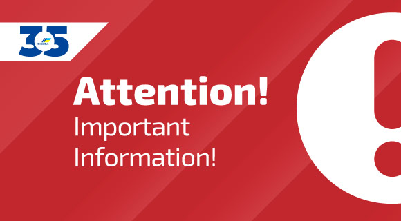 Dnipro: important information regarding delivery and warehouse operations!